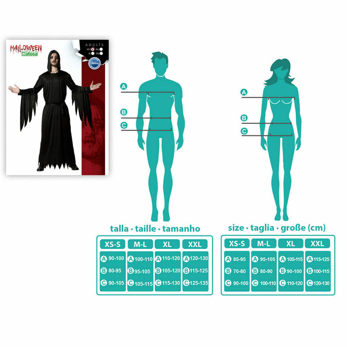 Costum Negru Zombies