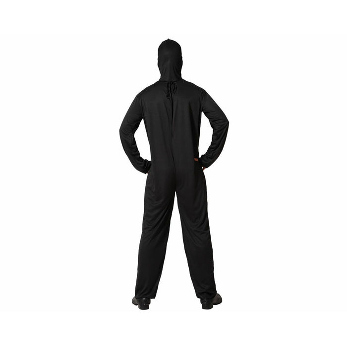 Costum Deghizare pentru Adulți Schelet Negru