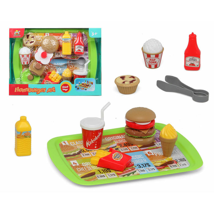 Set de Alimente de Jucărie Hamburguer Set