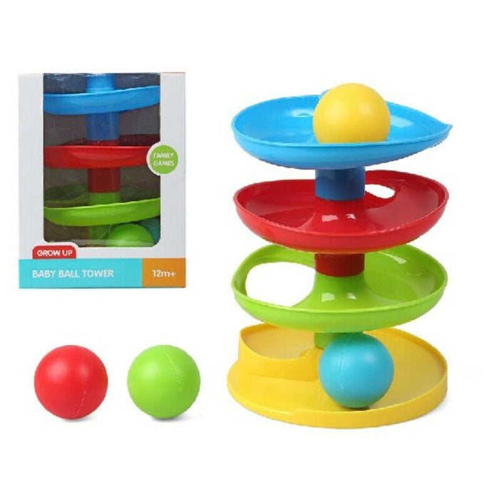 Joc Educativ Baby Ball Tower (21 x 16 cm)