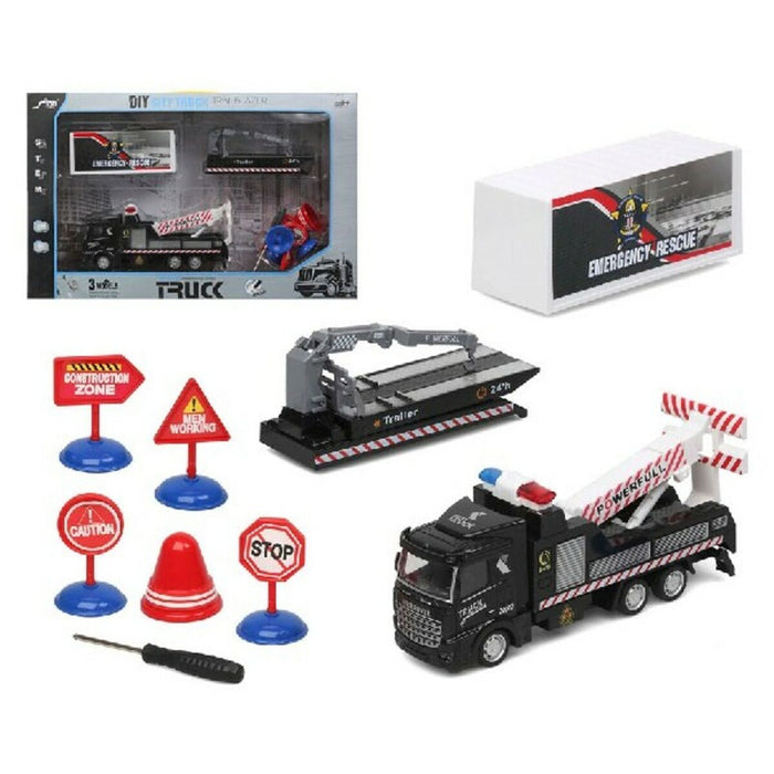 Camionetă de poliție Emergency Rescue (43 x 27 cm)