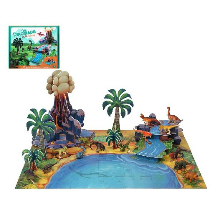 Set de Dinozauri Real 30 x 25 cm (22 pcs)