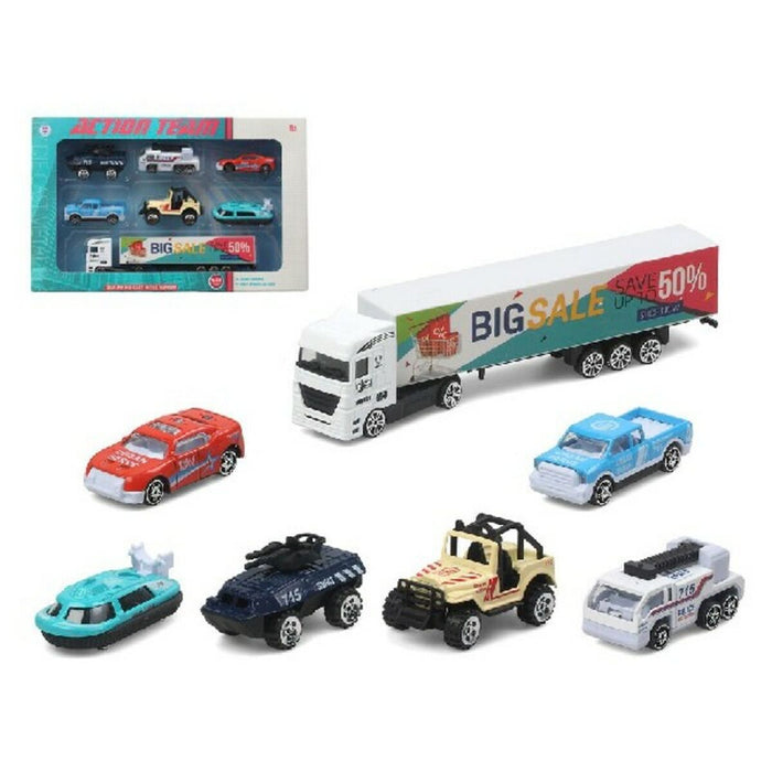 Camion Autotransporter Action Team 28 x 13 cm (28 x 13 cm)