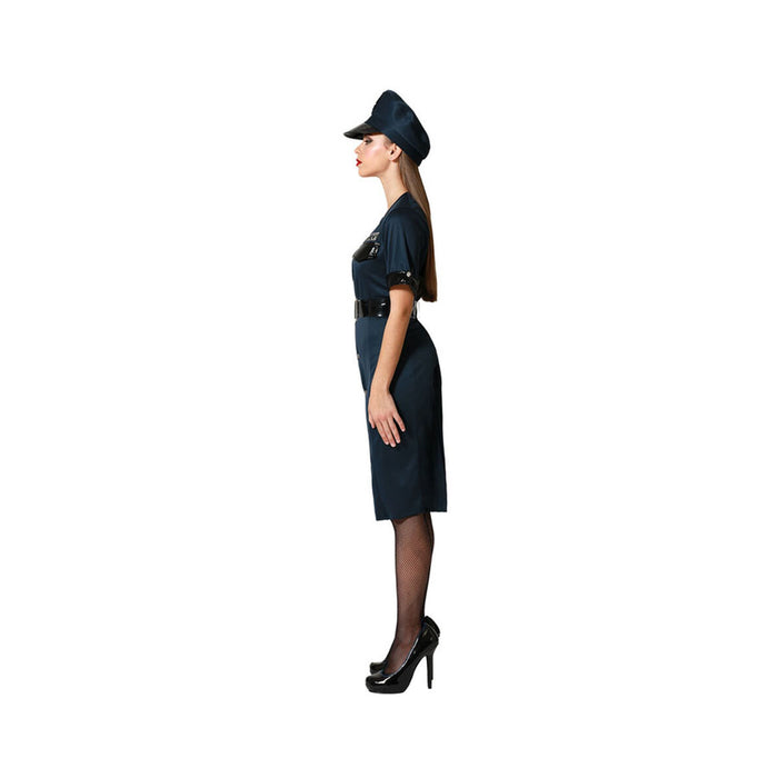 Costum Polițist Femeie Albastru