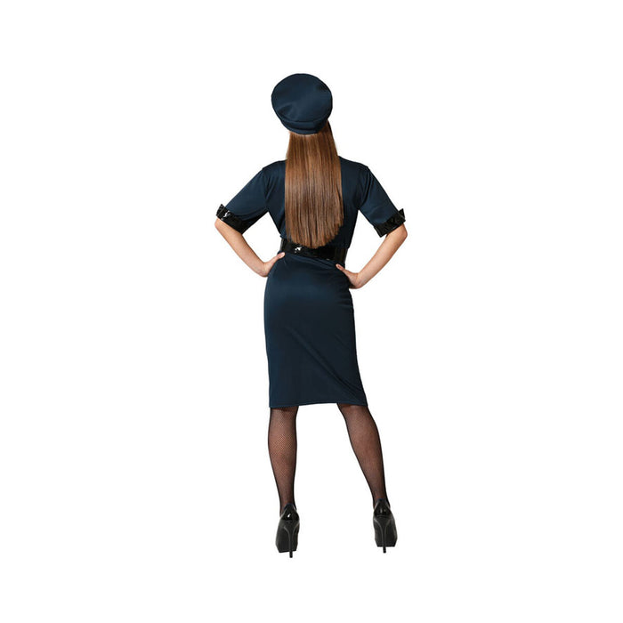 Costum Polițist Femeie Albastru