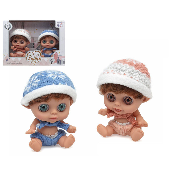 Păpușă bebeluș 15 cm 2 Unități