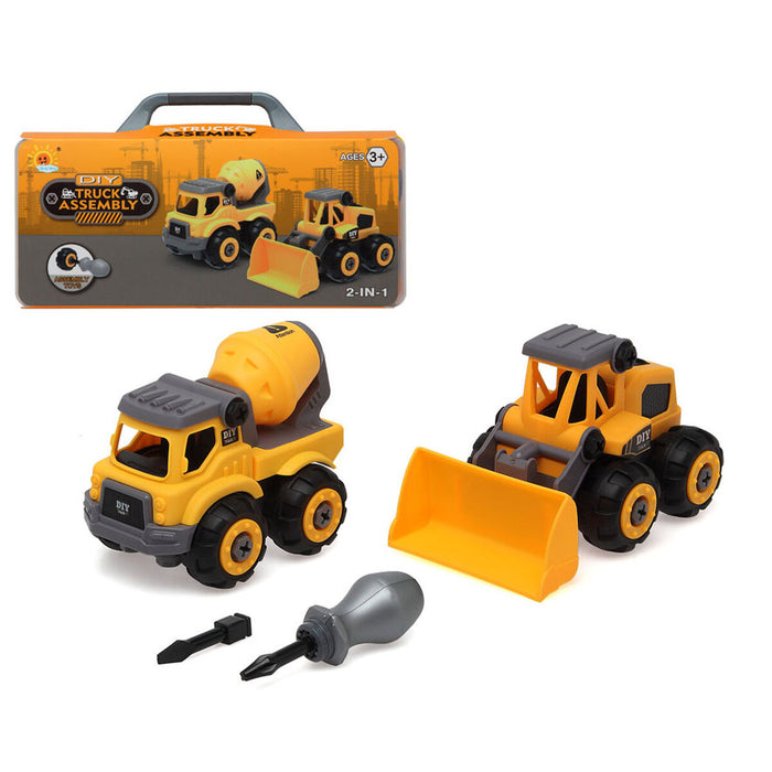 Camion Galben 28 x 12 cm