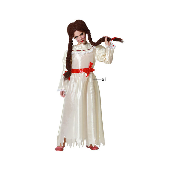 Costum Deghizare pentru Copii Porțelan Alb (1 Unități)