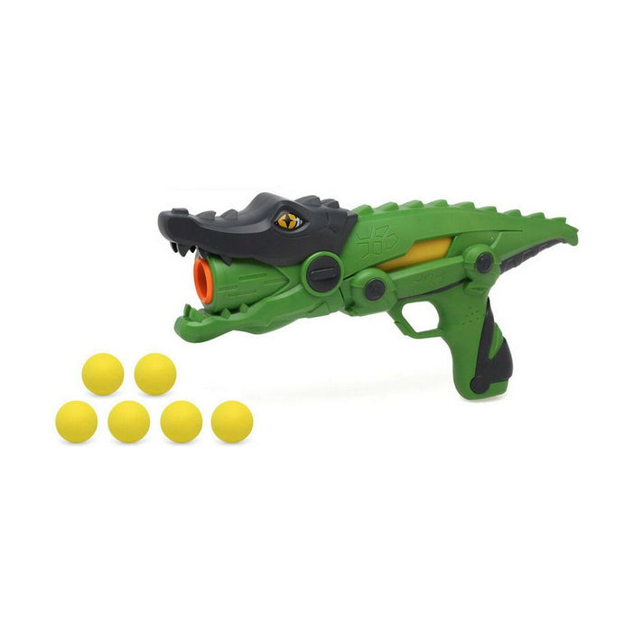 Pistol aruncător de bile Crocodile