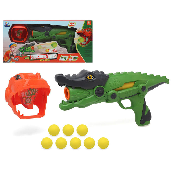 Pistol aruncător de bile Crocodil