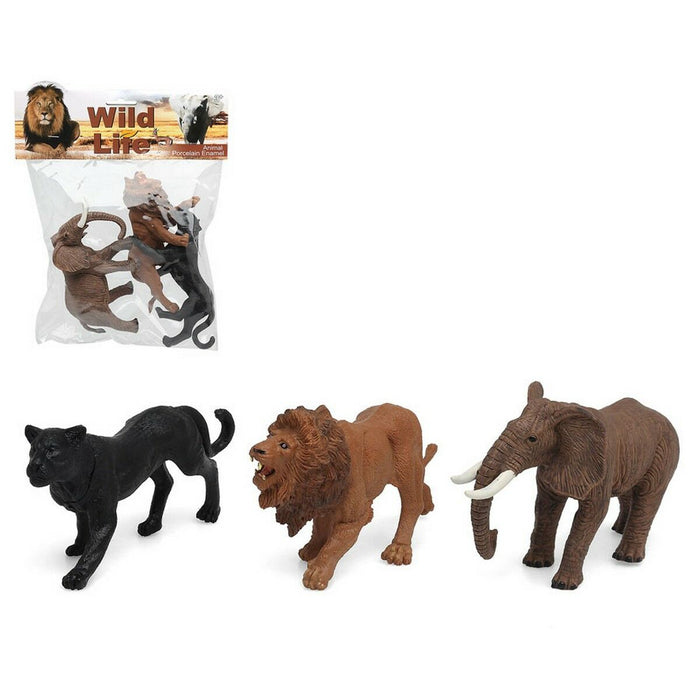 Set de Animale Sălbatice 3 Piese