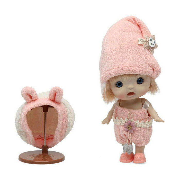 Păpușă bebeluș Lynmon baby Roz