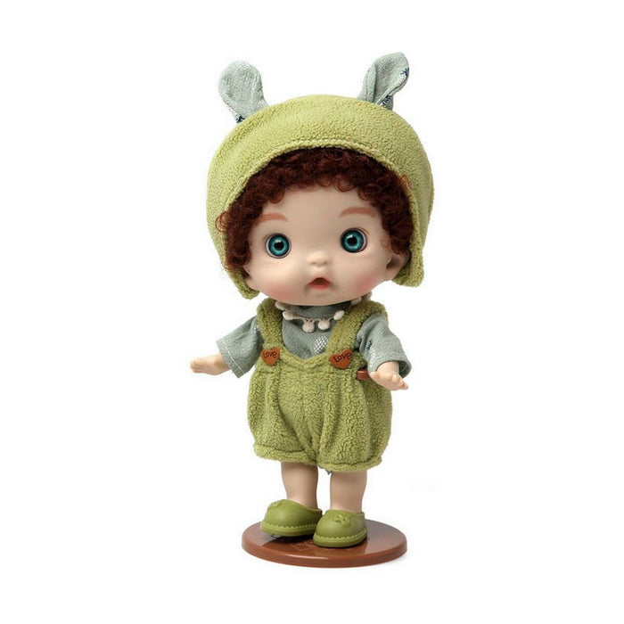 Păpușă bebeluș Lynmon baby Verde