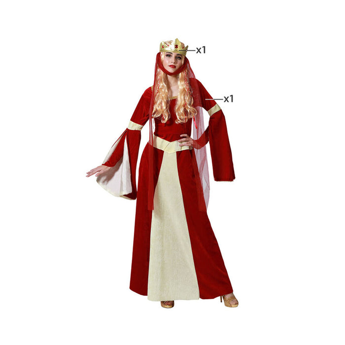 Costum Deghizare pentru Adulți Damă Medievală XXL