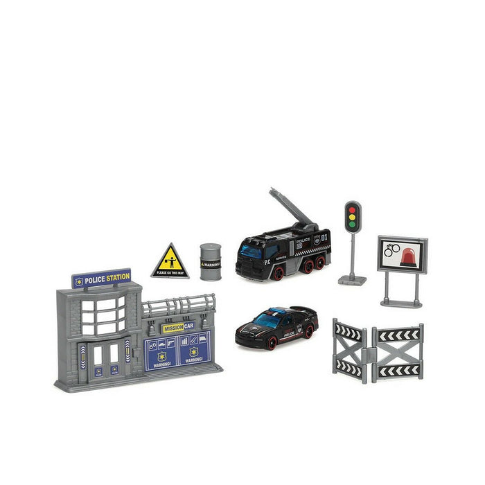Camion City Rescue 1:64 Albastru Multicolor 24 x 15 cm