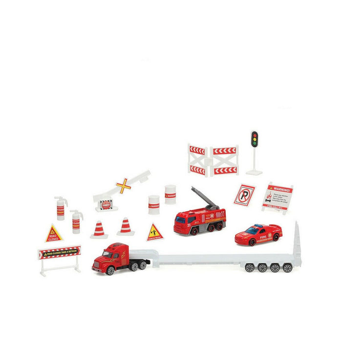 Set de Jucării cu Vehicule Fire 1:64