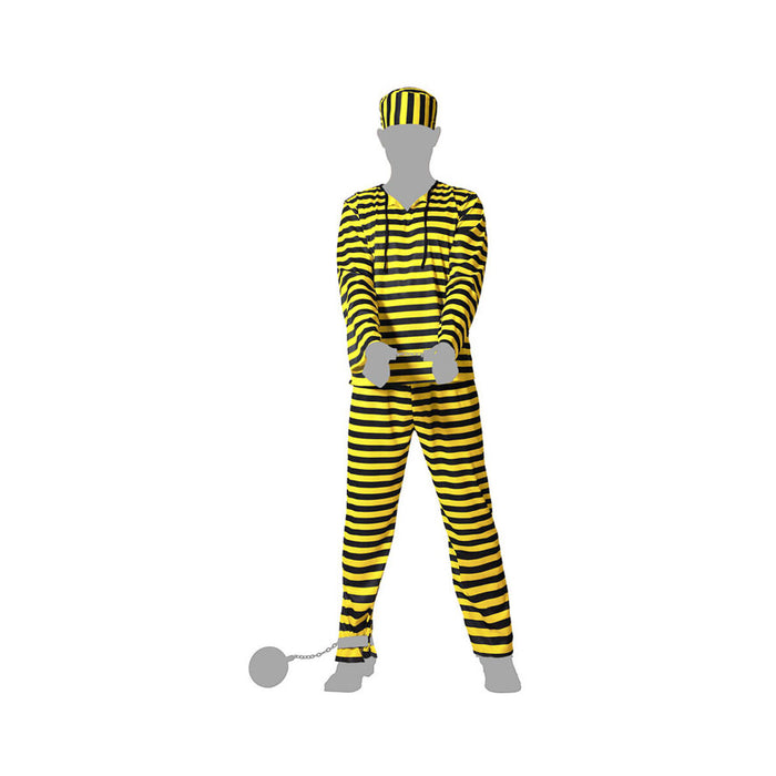 Costum Prizonier Galben