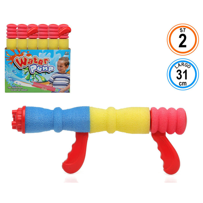 Pistol cu Apă Multicolor Cauciuc Eva