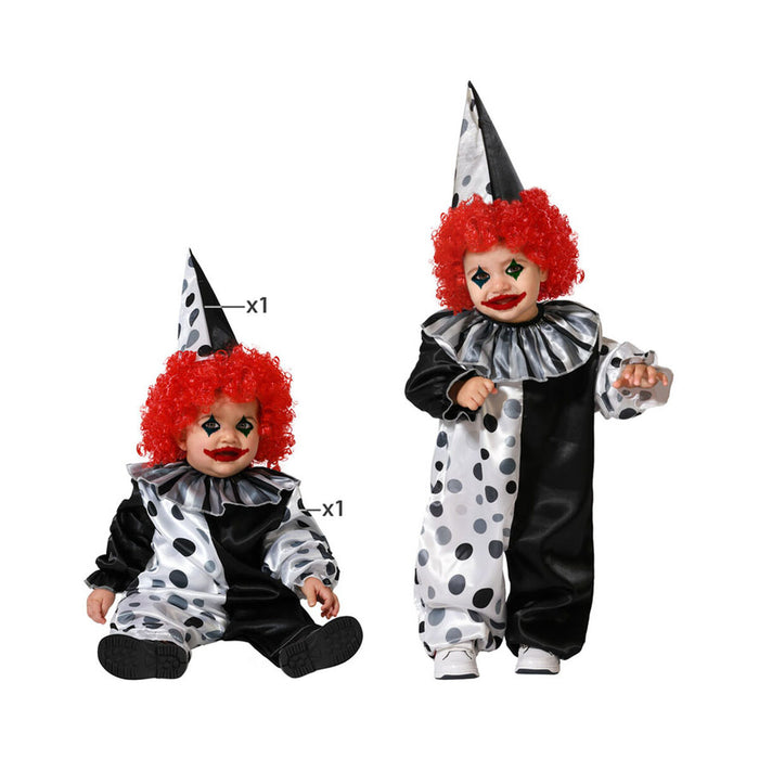 Costum Clovn Gri Halloween