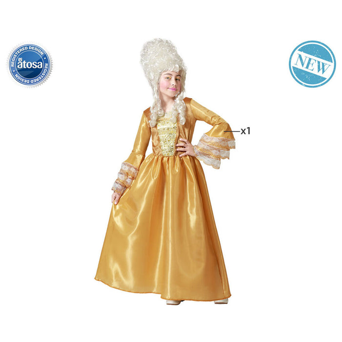 Costum Deghizare pentru Copii Curtezană Auriu*