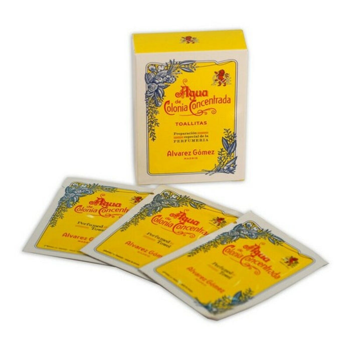 Șervețele Parfumate Agua de Colonia Concentrada Alvarez Gomez 2523770 (10 uds)