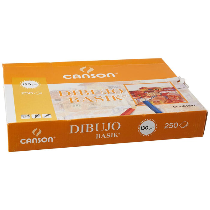 Hârtie de desen Canson Basik 250 Frunze