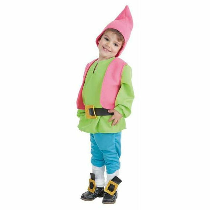 Costum Deghizare pentru Bebeluși 24-2180 0-12 Luni Verde Prichindel (6 Piese)