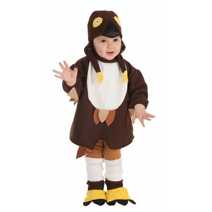 Costum Deghizare pentru Bebeluși Bufniță 0-12 Luni (4 Piese)