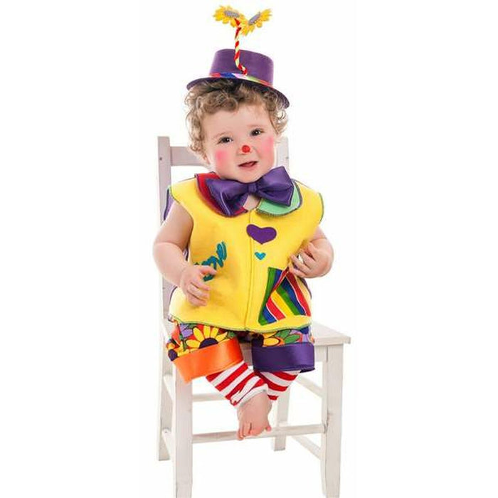 Costum Deghizare pentru Bebeluși Love Clovn (3 Piese)