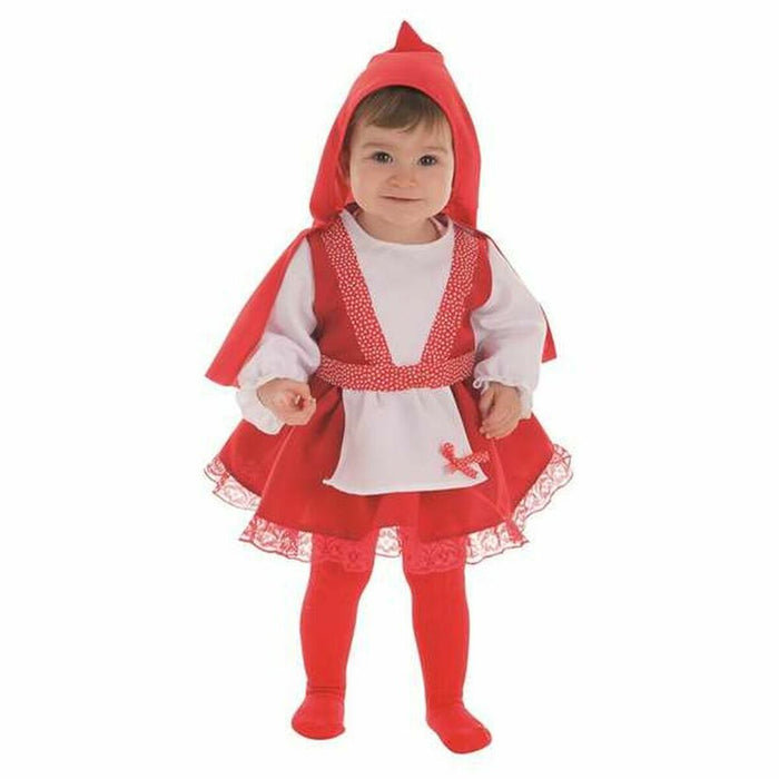 Costum Deghizare pentru Bebeluși 12 Luni Scufița Roșie (3 Piese)