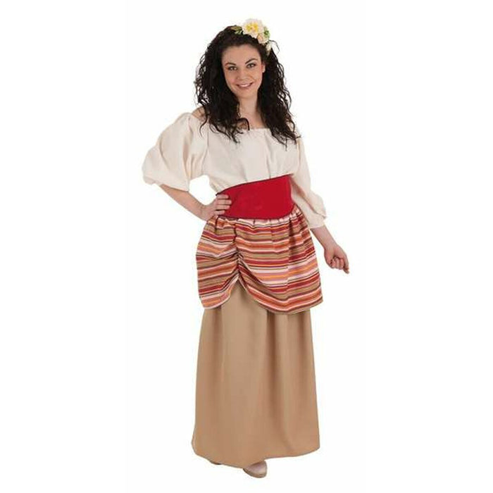 Costum Deghizare pentru Adulți Carlota Țăran medieval (4 Piese)