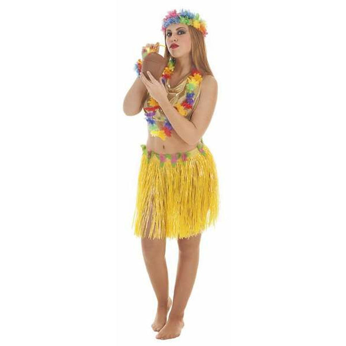 Costum Deghizare pentru Adulți Hawaiiană M/L (3 Piese)