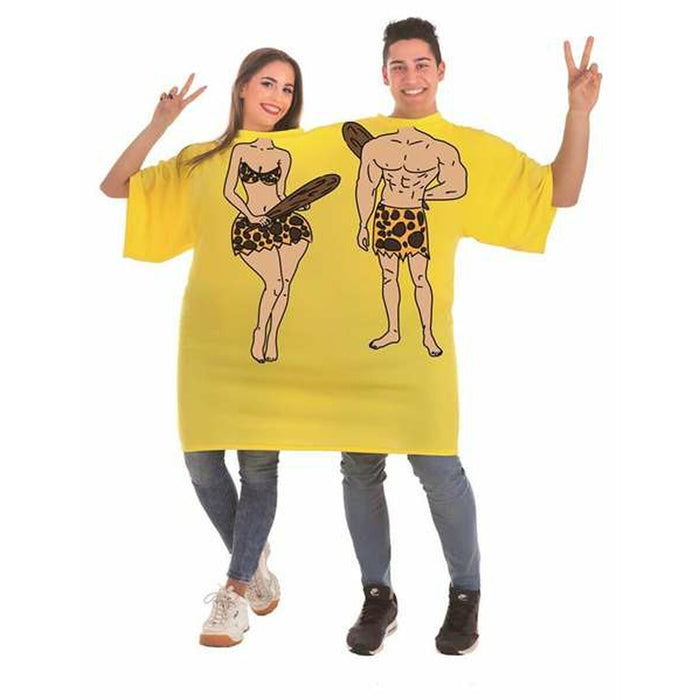 Costum Deghizare pentru Adulți Double M/L Galben Troglodit