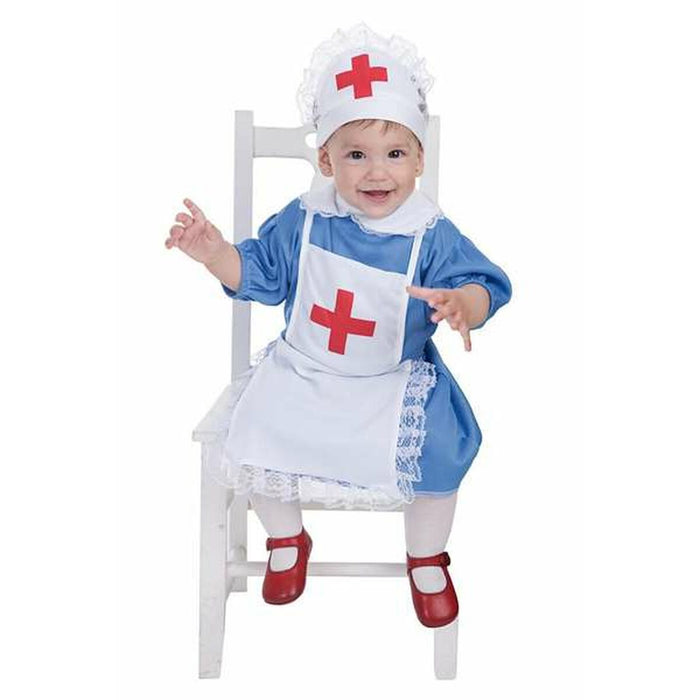 Costum Deghizare pentru Bebeluși 18 Luni Asistentă (3 Piese)