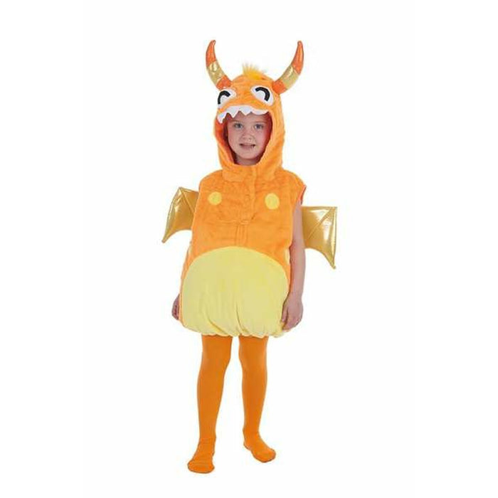 Costum Deghizare pentru Copii Portocaliu 5-6 Ani Monstru (1 Piese)