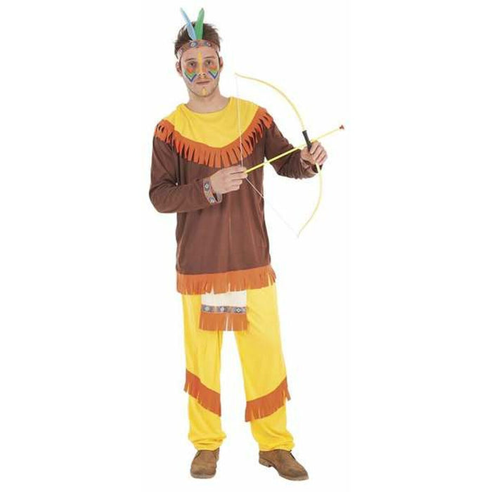 Costum Deghizare pentru Adulți Indian american M/L (3 Piese)