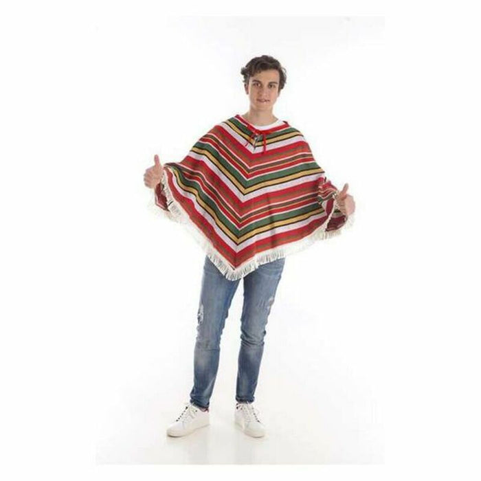 Costum Deghizare pentru Adulți Poncho Mexican