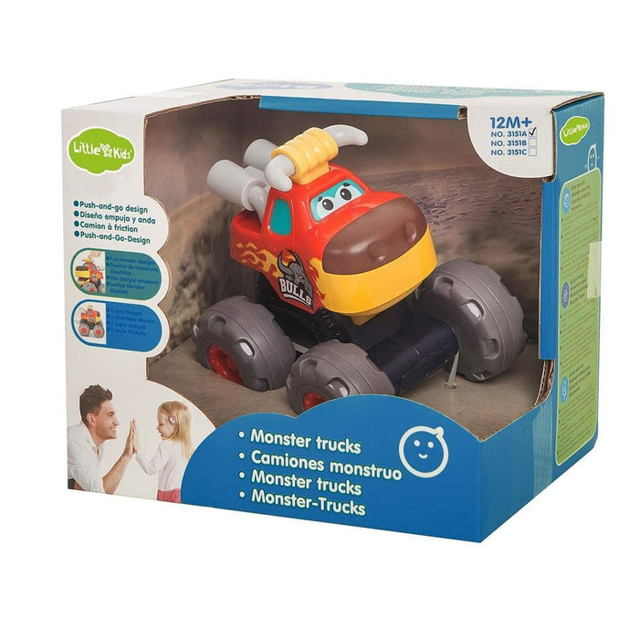 Camion cu Fricțiune Monster Trucks 17 x 15 x 15 cm (17 x17 x 15 cm)