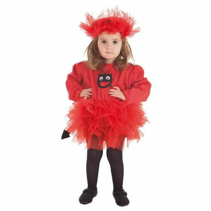 Costum Deghizare pentru Copii Tutu Diavoliță (3 Piese)