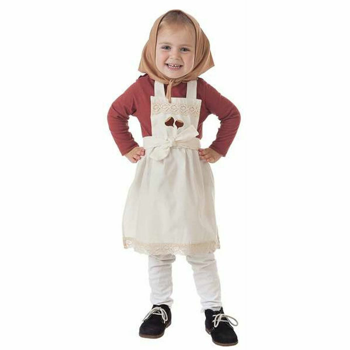 Costum Deghizare pentru Copii Bucătăreasă Alb
