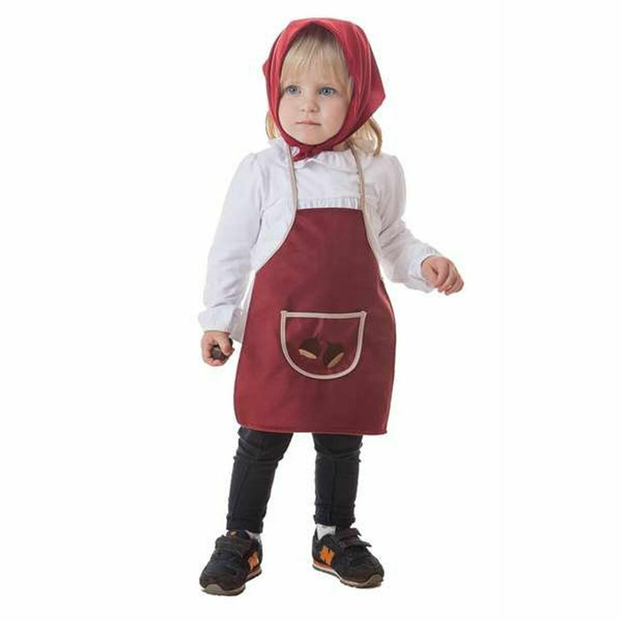 Costum Deghizare pentru Copii Bucătăreasă Roșu