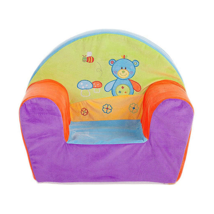 Fotoliu pentru copii Multicolor Urs 44 x 34 x 53 cm