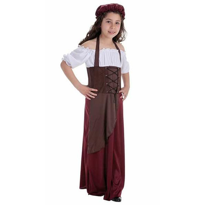 Costum Deghizare pentru Copii 3-6 ani Chelneriță (2 Piese)