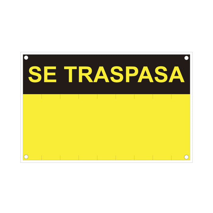 Insignă Normaluz Se Traspasa PVC (35 x 45 cm)
