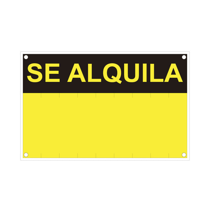 Insignă Normaluz Se alquila PVC (45 x 45 x 70 cm)