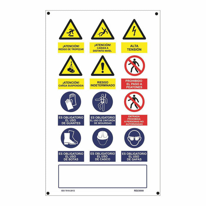 Insignă Normaluz Obra múltiple PVC (50 x 90 cm)