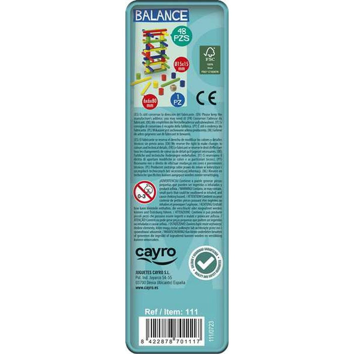 Joc de Îndemânare Cayro Balance 48 Piese