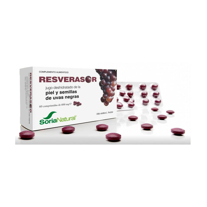 Tratament Facial Hidratant Soria Natural Resverasor 600 mg (60 comprimate)