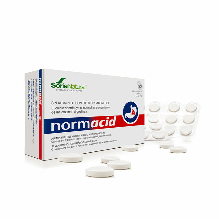 Supliment digestiv Soria Natural Normacid 32 Unități