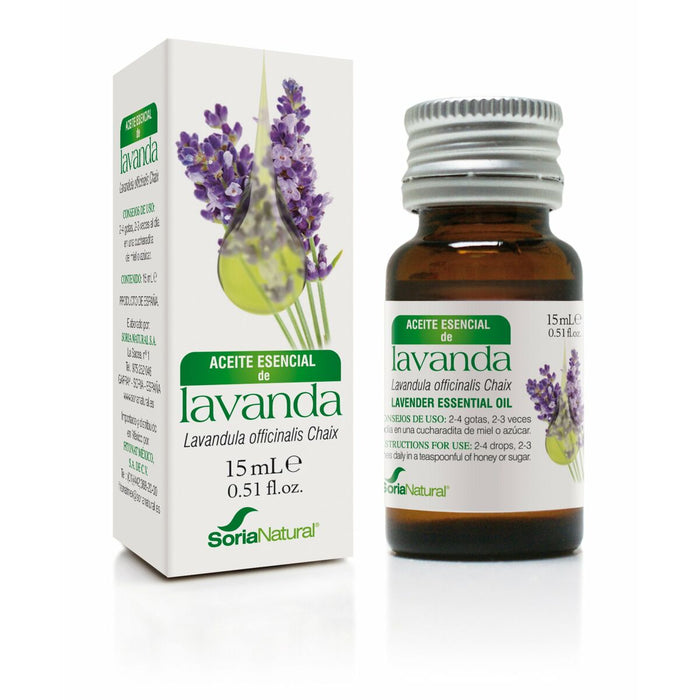 Ulei Esențial Soria Natural Lavandă (15 ml)